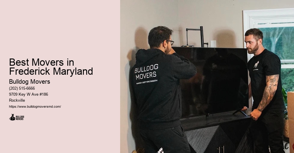 Best Movers in Frederick Maryland