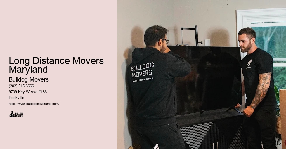 Long Distance Movers Maryland