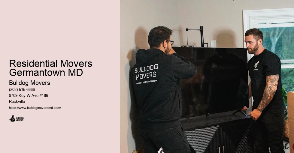 Residential Movers Germantown MD